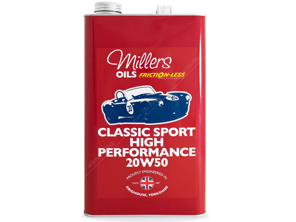 Millers Oil Classic Sport High Performance 20W-50 Olio motore per Porsche 356 / 914 / 911 2.0-2.7L - 8355GMS, 7911GCT