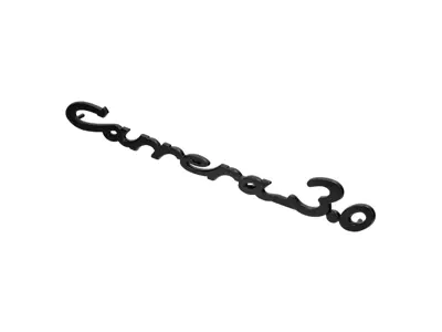 Stemma posteriore "Carrera 3.0". Porsche 911 3.0 1974-77 - 91155931705, 91155931702