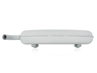 Exhaust Muffler / Silencer Rear box. Porsche 911 1965-73 2 IN / 1 OUT - 91111102505, 91111102500