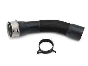 Coolant radiator bottom hose, short. Porsche 991 Carrera / 981 Boxster / 981C Cayman - 99110662502, 99110662602
