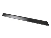 Door Threshold Side Sill Protector, Black Aluminium. Porsche 911 1965-73 - 90155111550, 90155111650, 90155111551, 90155111651 - 1689815570, 1689815580