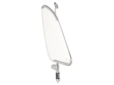 Vent window frame & glass. Porsche 356 pre A / 356 A to 1959 - 64454259300, 64454259100, 64454210500, 64454205500, 64454205300, 64454254300, 64454259200