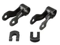 Fourche et collier de serrage pour barre stabilisatrice avant. Porsche 356 A / B / C - 64441606, 64441061 - 1640550310