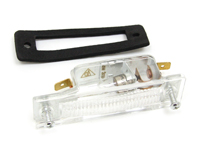 Glas voor kentekenplaatverlichting. Porsche 911F - PCG63160100