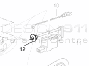 Wing Petrol Flap Guide Rose. Porsche 996 / 986 / 987 / 987C - 99762450500, 99762450501