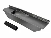 Placa de cubierta del marco del poste del parabrisas. Porsche 356A Speedster - 64450202540, 64450202640 - PP160UL, P160UL, PP160UR, P160UR