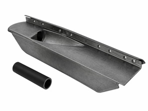 Placa de cubierta del marco del poste del parabrisas. Porsche 356A Speedster - 64450202540, 64450202640 - PP160UL, P160UL, PP160UR, P160UR