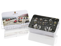 Bombilla de repuesto y kit de fusibles (6 Voltios). Porsche 356 B/C - PCG35610000