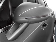 SportDesign Exterior Mirror With V-shaped Mirror Base. Porsche 95B Macan / Macan II  (LHD) - 95B04480061, 95B04480062, 95B04480063, 95B04480068, 95B04480069, 95B04480070, 95B04480071
