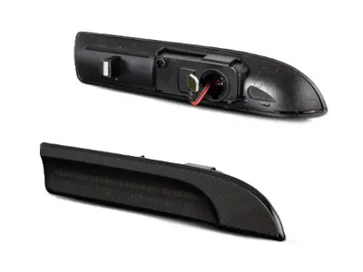 Repetidores laterales LED con lente ahumada. Porsche Cayenne 970.1 - 97063103302, 97063103402
