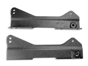 Brey Krause Cobra Nogaro Side Mounts for OEM Manual Porsche 996 / 986 Sliders & R-9044 Seat Track Adapter - R9775, R-9775