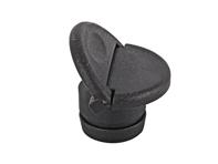 发动机舱装饰锁扣，缎黑色。保时捷 986 / 987.1 / 987.2 Boxster 1997-2012 - 9865513390001C