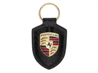 Schlüsselanhänger mit Porsche-Wappen – 25Y Porsche Carrera GT, Schwarz. - WAP0500620T0WS