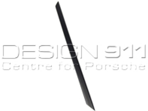 Rear 1/4 Window Moulding Upright. Porsche 911 84-88 - 9115431980270K, 9115431970270K