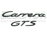 Insignia trasera 'CARRERA GTS', NEGRA. Porsche 997 MkII - 99755903705