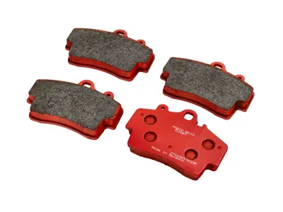 PAGID RST-3 Racing Bremsbeläge E2407/T5106 (OE-Teilenummer 98635193915) - 07.B314.18, 07B31418, 98635193915 - E2407, E2407, E2407RSL29, S2407T03001, T5124