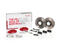 Brembo GT Big brake-set (achter). Porsche - Maat remschijf: 345x28 - 2P2.8019A, 2P3.8019A - 2P2.8019A, 2P3.8019A