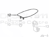 Brandstofklep. Porsche 993