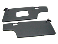 Sonnenblenden-Kit links und rechts. Porsche 911 1969-89 Coupé RHD - 91173133002, 1689800210, 911798032, 91173103208, 91173103129, 1689800216, PCG73103202, PCG73103102, 91173103102, 96473103100CA9, 91173103202, 96473103200CA9