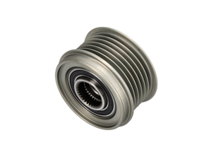 Alternator belt pulley. Porsche Boxster 987 / Cayman 987C / 997 - 99760315400, 99660315250, 99660315156, 99760315401 - GA767.00, GA76700, 588074, 535002510, F-233525.XX, F-583944, F00M147735, F00M991105, F00M991305, 0399660094