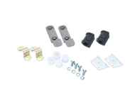 Montageset stabilisatorstang achter. Porsche 914 1970-74 - 91450125910, 91450153271, 90133379303, 90133375301, 90134378200, 90007508704, 90002701503 - URO-014780