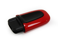 Llavero de arranque con llave. Porsche 991 / 58 Cayena / 970 Panamera / Macan / 981 Boxster - 88044940RED, 7PP919157, 7PP919157A