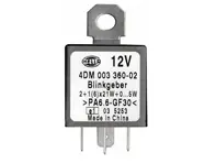 Relais clignotant. Porsche 928 / 944 / 968 - 92861513100, 4DM003360021, 4DM003360027, 4DB 001 887-041, 4DB001887041 - V15-71-0023