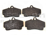 Pastillas de freno traseras. Porsche 996 GT2/GT3 - 99635294703