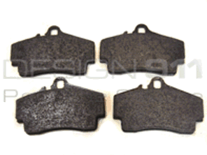 Plaquettes de frein arrière. Porsche 996 GT2/GT3 - 99635294703