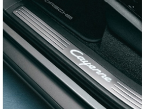 侧门槛饰板 不锈钢，发光。保时捷卡宴 955 / 卡宴 957 - 95504480000 - 95504480000