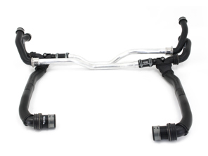 Radiator pipes replacement kit. Porsche 987 / 987C / 997 Carrera - 99710672803, 99710662403, 99710662303, 99710662703, 99710672307, 99710672003, 99710671103, 99710675104, 99710675204, 99710655103