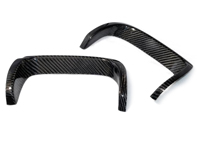 Auspuffblenden-Set, Carbon. Porsche 997.1 Carrera S