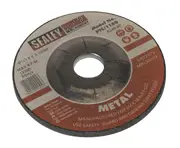 Disque abrasif Sealey Ø115 x 6mm Alésage 22mm