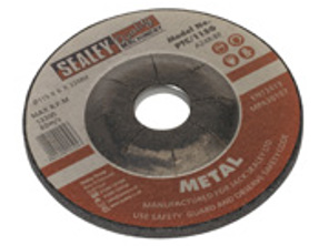 Sealey Schleifscheibe Ø115 x 6mm 22mm Bohrung