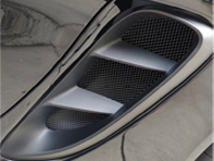 Grilles d'admission latérales. Porsche 718 Boxster et Cayman 2017 - 2022 - 7184.0Side