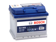 Batterie de voiture 44 ampères Bosch Silver Technology S4 - S4001 - 544402044, 0092S40010 - S4001