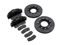 Front Brake Kit Carbon Ceramic. Porsche 911 1969-89 - 91135142503, 91135142603, 91135142502, 91135142602, 91135180900, 91135190700, 9113519360, 91135193600 - A003-F2001-1.0
