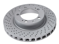 Rotor de disco de freno, Delantero. Escudo estándar Z. Porsche 993 C2 / C4 (OE Part No 99335104301 / 99335104401) - 460.1520.20, 460.1521.20, 99335104301, 99335104401 - 460.1520.20, 460.1521.20