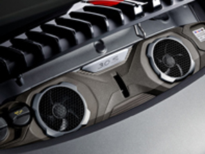 Cover for engine compartment, Titanium Grey. Porsche 992 Turbo S - 99204410107