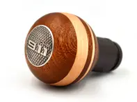 Pomo de palanca de cambios de caoba y madera de arce. Porsche 964/993/996/997 - 99342407500/2, 99642407500, 96442407505, 96442407502, 99642407501, 99742407500, 99742407501