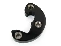 Targhetta adesiva serratura porta (3 fori). Porsche 356A / 356B / 356C - 64453170101, 64453170201