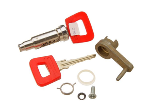 Deurklinken vergrendelen met slotcilinder. Porsche 911 1973-86 (91153194329, 91153194429) - 91153194300, 91153194329, 91153194400, 91153194429