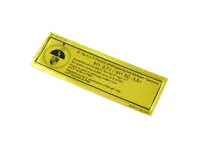 Adesivo Fasatura del motore. Porsche 911 - 91100650101