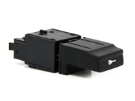 Interruptor de cerradura de puerta, negro mate. Porsche 987 Boxster / 987C Caimán - 98761314301A05, 98761314301