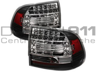Blocs clignotants arrière TEINTÉS/FUMÉS avec ampoules LED. Porsche Cayenne 955 - 95563100020