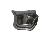 拖曳臂拾取点内后悬架。保时捷 914 - PP318IL, PP318IR