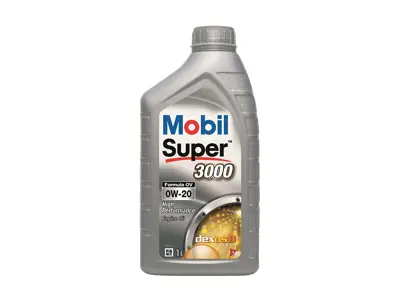 Mobil Super™ 3000 Formula OV 0W-20 Volledig synthetische motorolie 1Ltr - 0W-20, 156281 - 156281