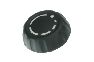 Manopola rotativa SINISTRA per controllo radio. Porsche 987.1 Boxster / 987C.1 Cayman / 997.1 - 95564295100, 99764220100A05, 99764220101A05
