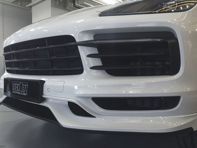 TechArt 前保险杠下扰流板。保时捷 9YA Cayenne / S / E-Hybrid 2018-23