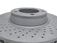 BESCHADIGDE Remschijf Standaard Coat Z LINKSVOOR. Porsche 996 / 997 / 991.2 / 992.1 / 718 Boxster / Cayman - 99635140904